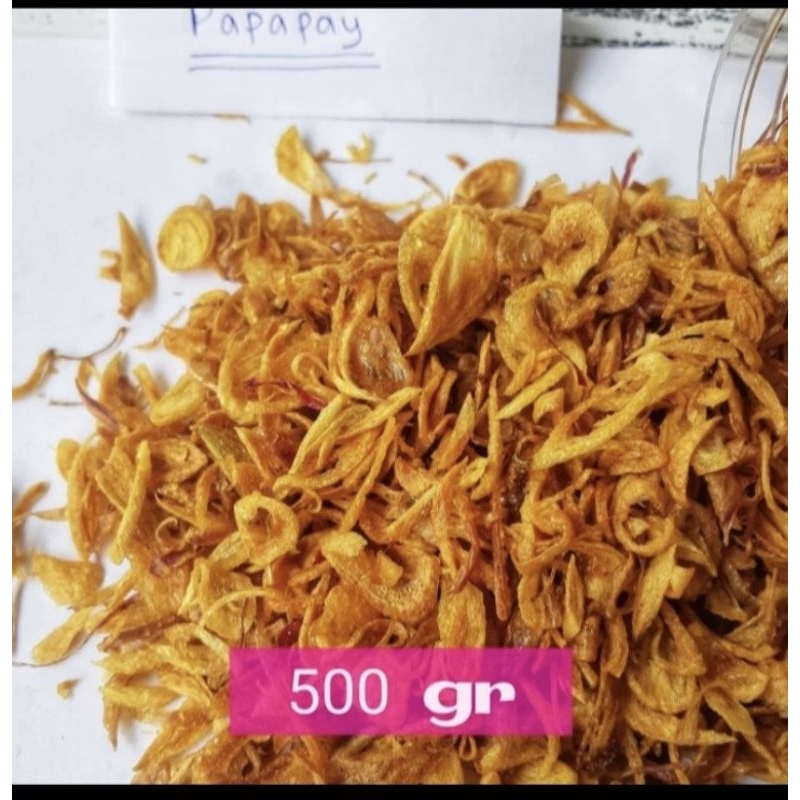 

Bawang goreng murni 500gr / tanpa tepung