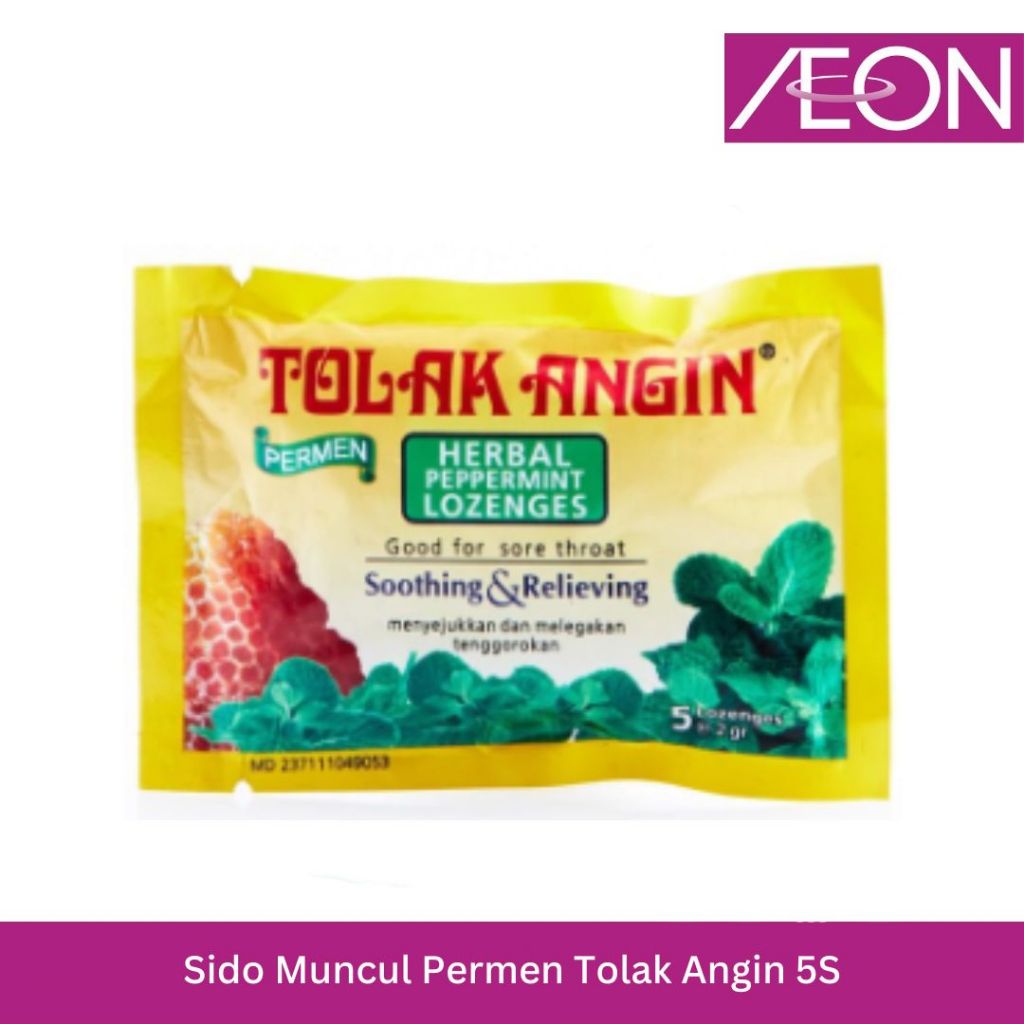 

Sido Muncul Permen Tolak Angin 5S