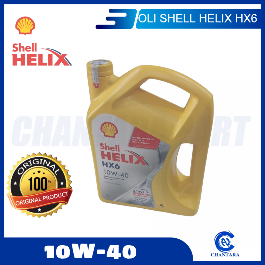 Oli Shell Helix HX6 10W-40 ORI