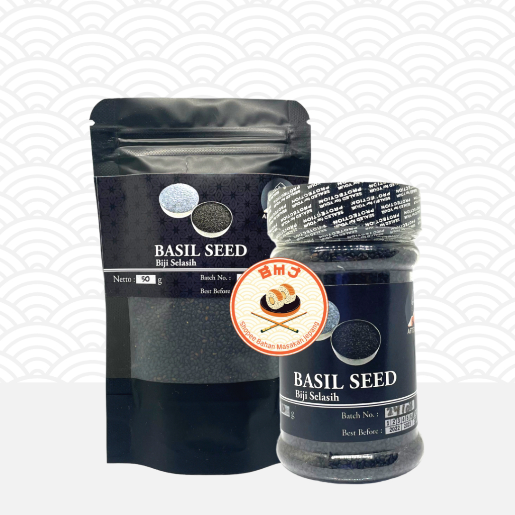 

AFTER SALT BASIL SEED Biji Selasih 50 g