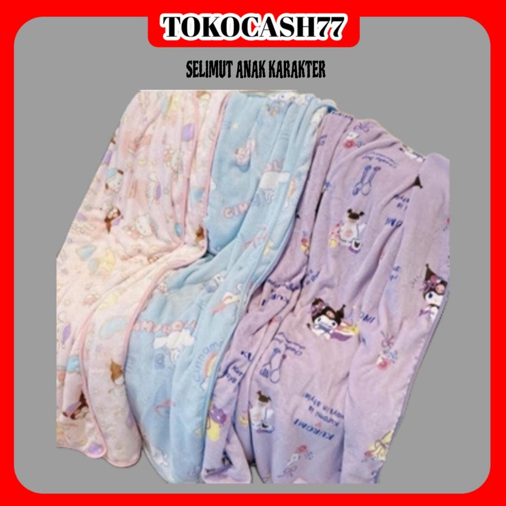 SELIMUT ANAK KARAKTER DISNEY / SELIMUT ANAK BEDCOVER COTTON
