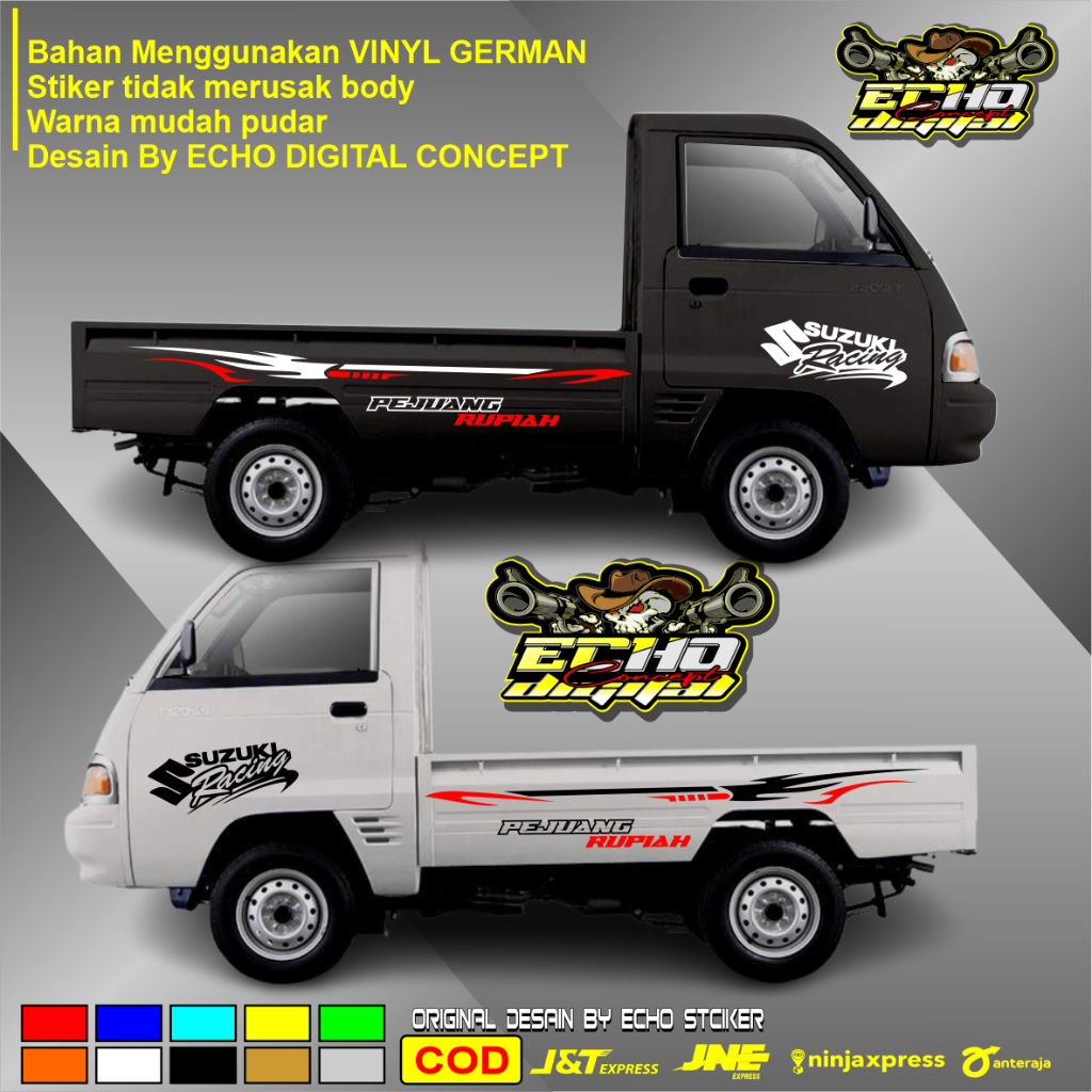 Sticker cutting mobil pick up ss carry futura Sticker Cutting Stiker Mobil Pickup Carry SS futura