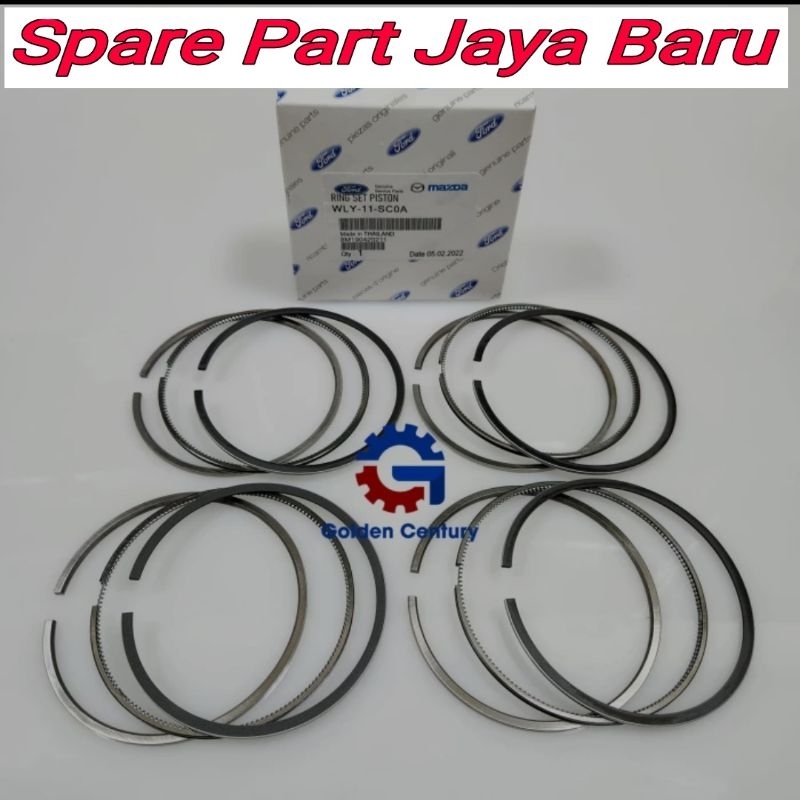 Ring Piston Ring Seher Set Ford Ranger 2.5cc 2500cc 1set