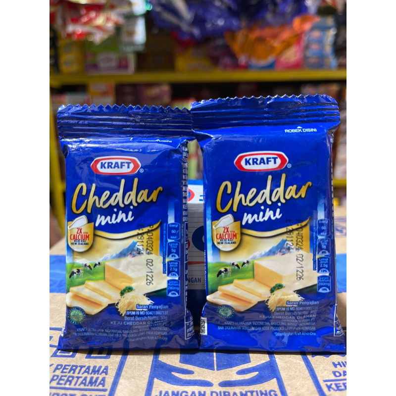 

KEJU KRAFT CHEDDAR MINI 30GR ( 1 PCS )