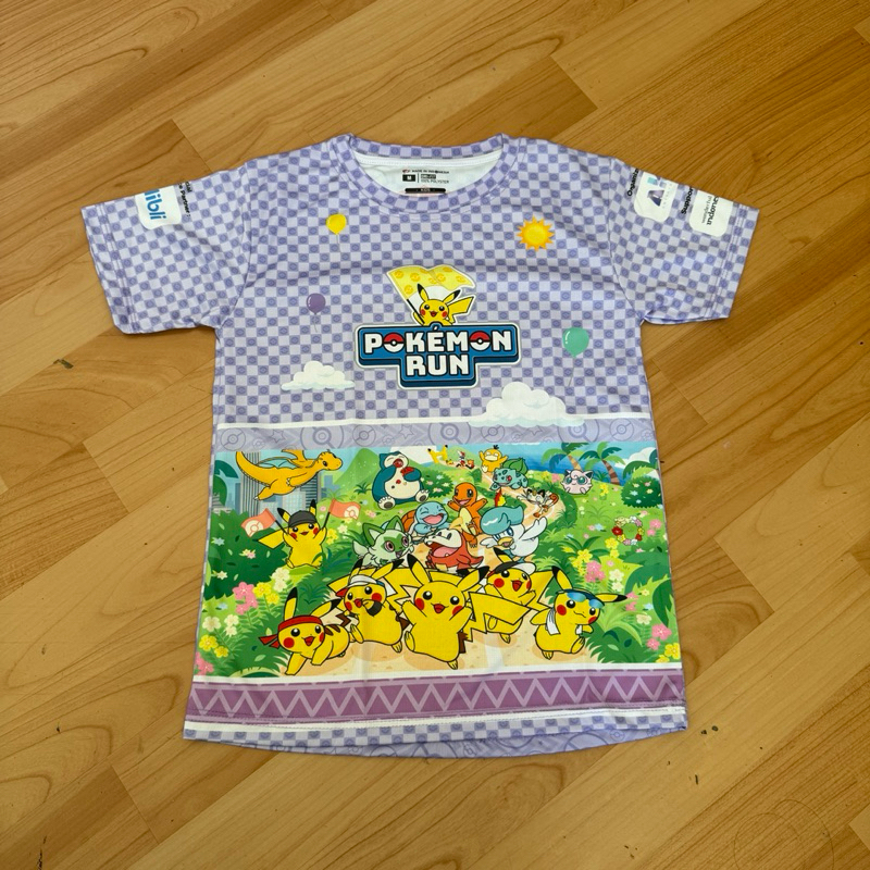 Baju Kaos Jersey Pokemon Run 2024 Yogakarta Jogja Asli Original