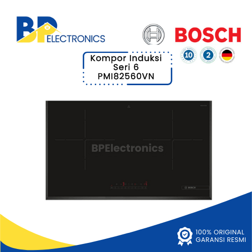 Bosch PMI82560VN Kompor Induksi 2 Zona 78 cm Hitam