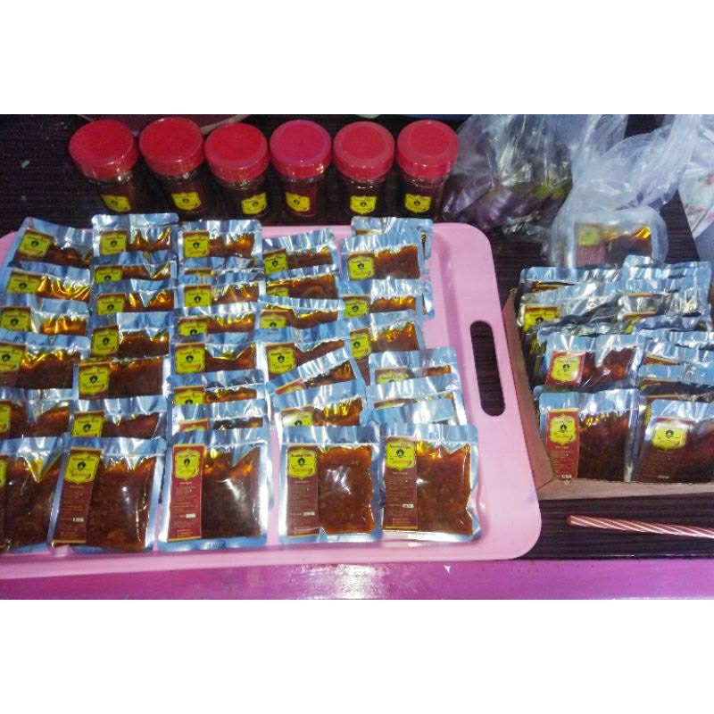 

Sambel Sachet Cumi isi 20 (Sambel Sulthan Surabaya)