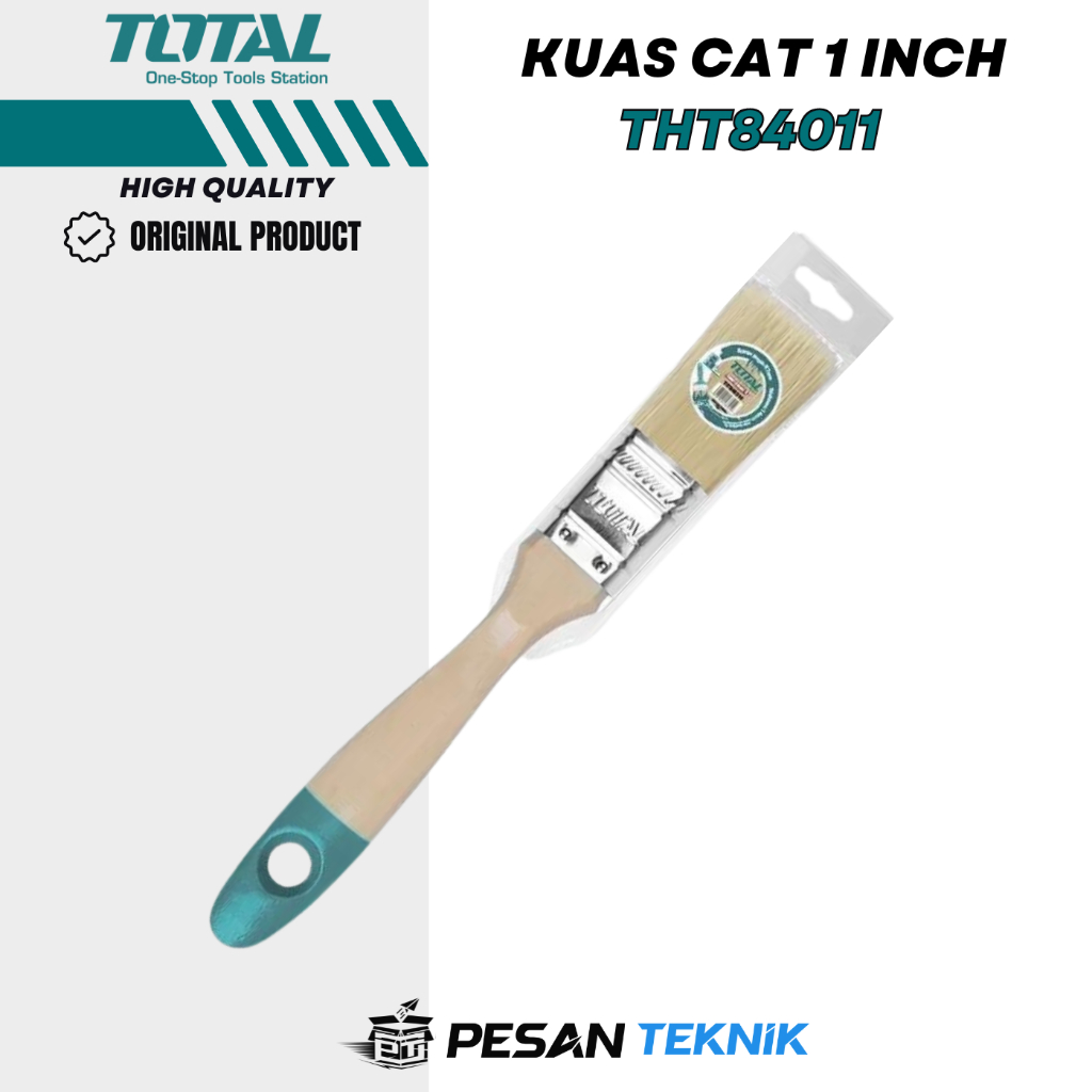 

Kuas Cat 1 Inch Paint Brush TOTAL THT84011