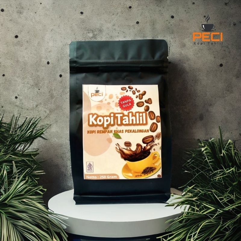 

Kopi Tahlil Khas Pekalongan 100 Gram Tanpa Gula