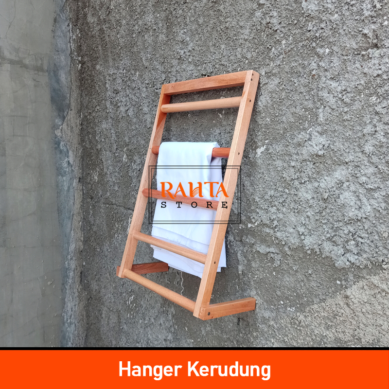 KT107 - Rak Gantungan Hijab / hanger Kerudung /Jemuran Handuk/tempat sajadah