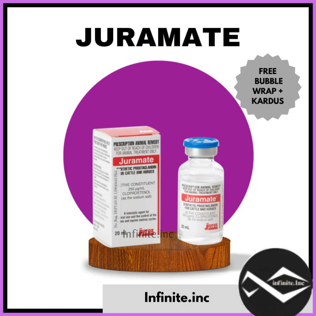 Juramate 20ml (PGF2 ALFA) hormon ternak LIKE LUTAlYSE, SYNCHROMATE