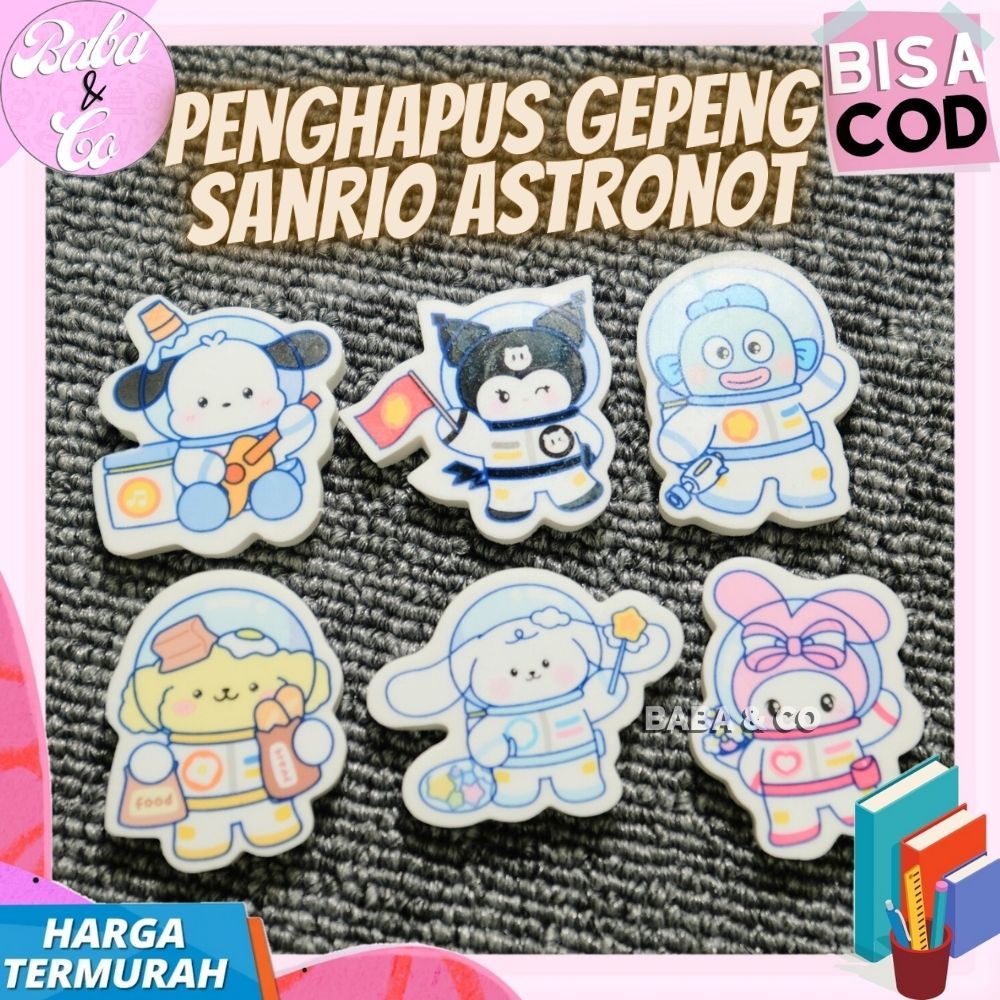 

PENGHAPUS GEPENG ASTRONOT SANRIO ERASER PENGHAPUS PENSIL SANRIO ASTRONOT GEPENG IMUT