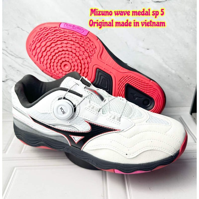 NEW SEPATU TENIS MEJA PINGPONG MIZUNO WAVE MEDAL SP5 original made in vietnam