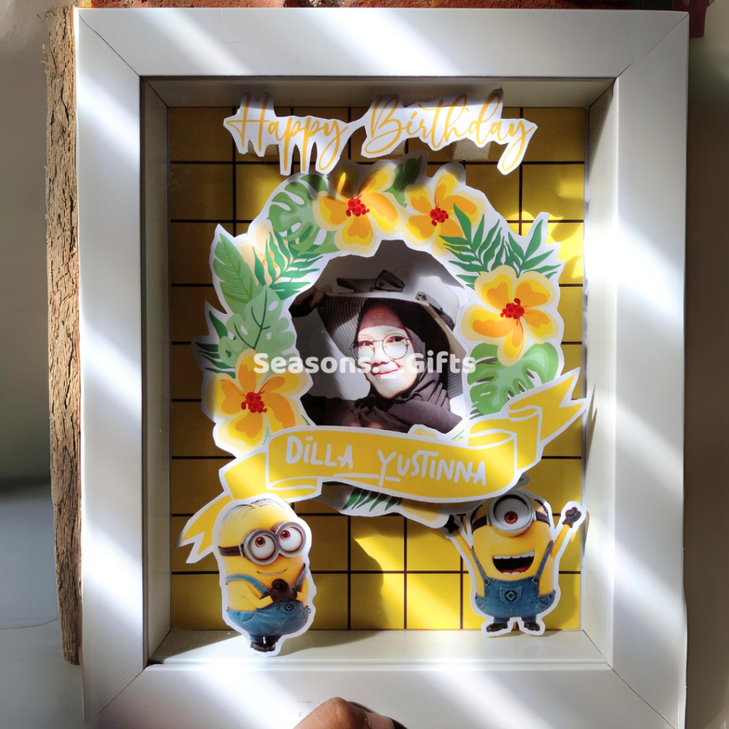 Pop Up Frame/ Kado Ulang Tahun/ Kado Wisuda/ Kado Unik