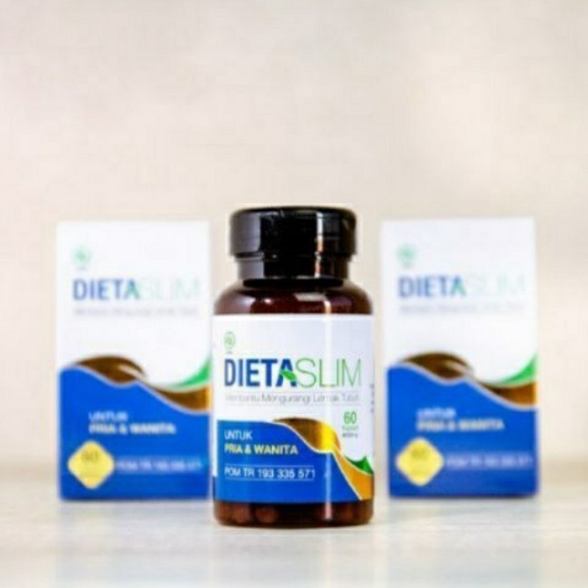 Dieta Slim - Dietaslim Asli Original Obat Pelangsing Badan - Membantu Menurunkan Berat Badan