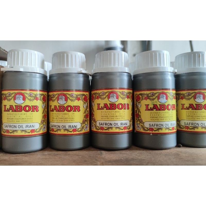LABOR - SAFRON OIL IRANI 100 GRAM | Bibit parfum murni original pabrik -  Zafaron Merah Red