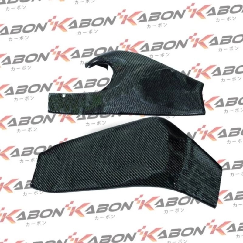 Cover swing arm carbon ZX6 ZX6R ZX636 by Kabon carbon parts