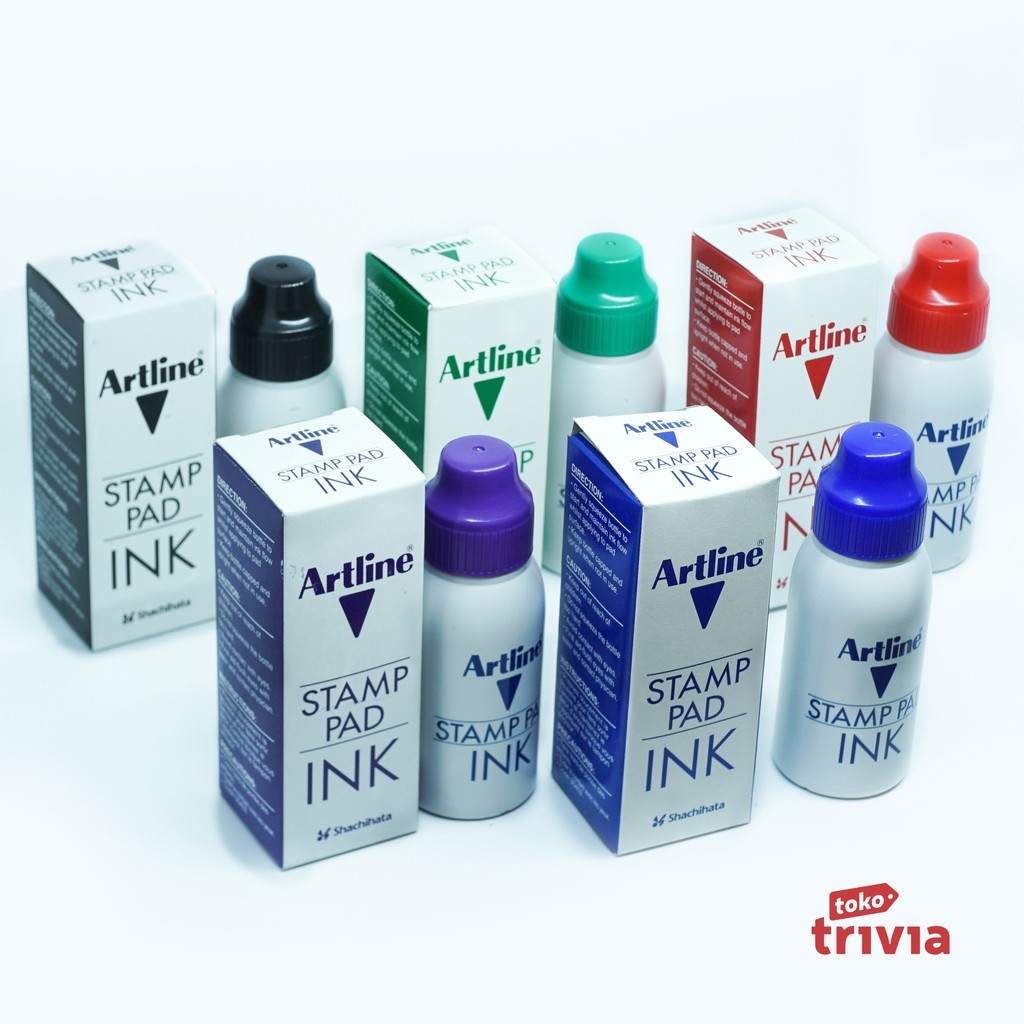

TINTA STAMP PAD STEMPEL ARTLINE 50 ML