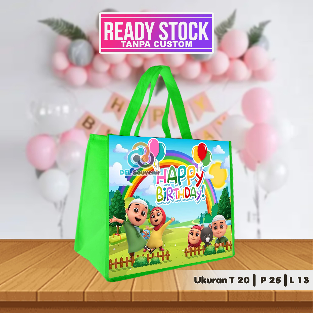 

READY STOCK SIAP KIRIM !! TAS ULTAH ANAK / TAS ULTAH KARAKTER NUSA DAN RARA / TAS SOUVENIR READY STOCK LANGSUNG KIRIM / TAS SOUVENIR ULANG TAHUN / GOODIE BAG ULTAH / TAS ULANG TAHUN