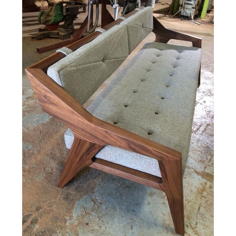 SOFA 3 SEATER ZET MINIMALIS KAYU TREMBESI