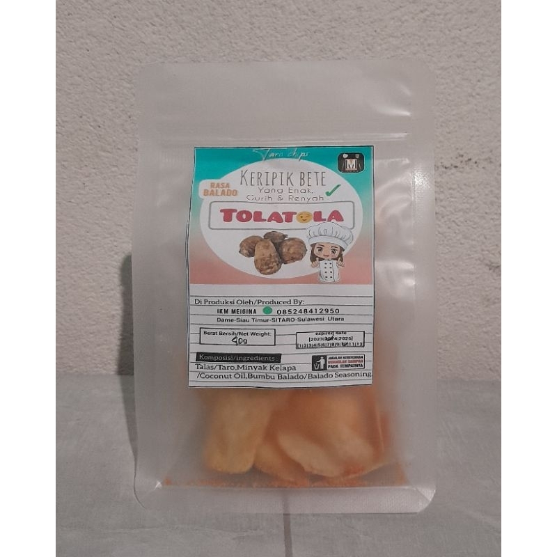 

Keripik bete tola-tola