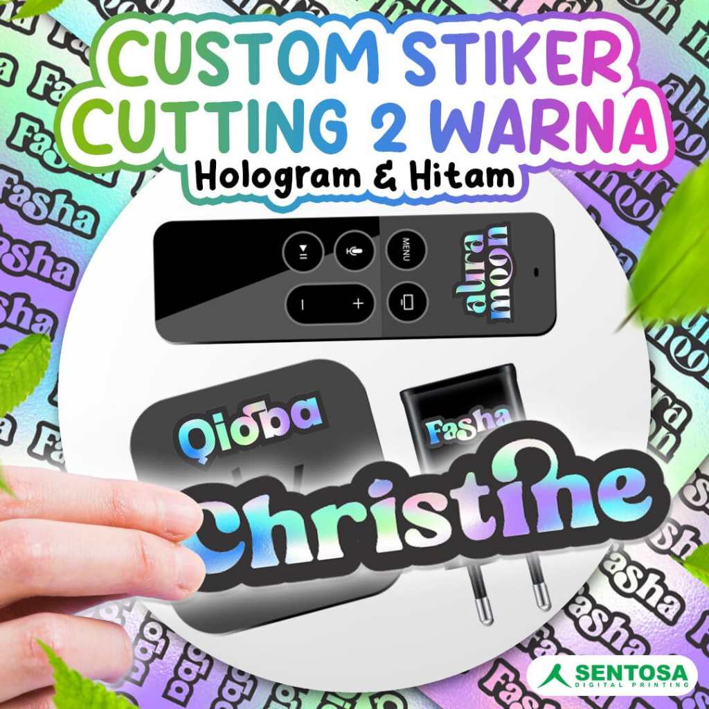 

CUSTOM STICKER NAMA HOLOGRAM