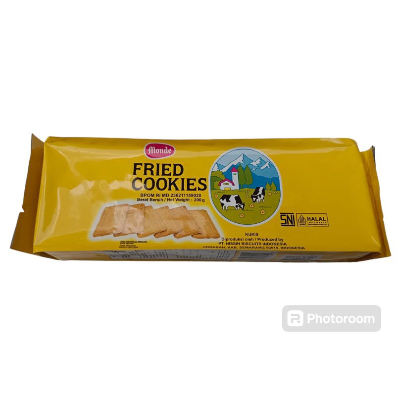 

Monde fried cookies nissin 200gr