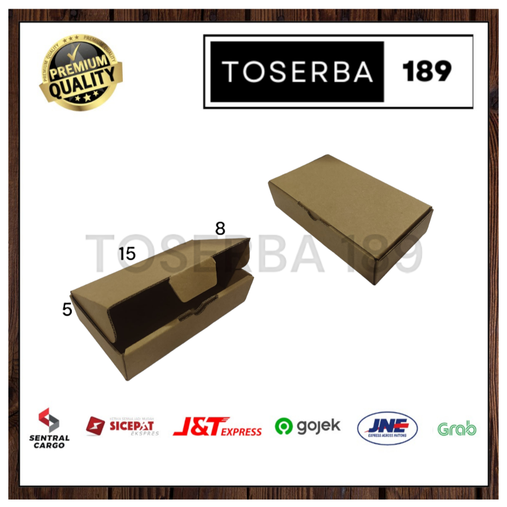 

kardus packing diecut/box pizza uk 15x8x5 cm