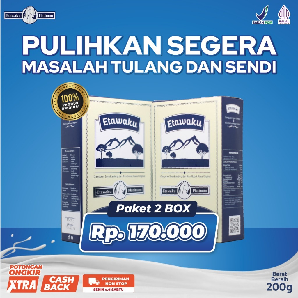 

Etawaku Susu Etawa Herbal Asma 2 Box