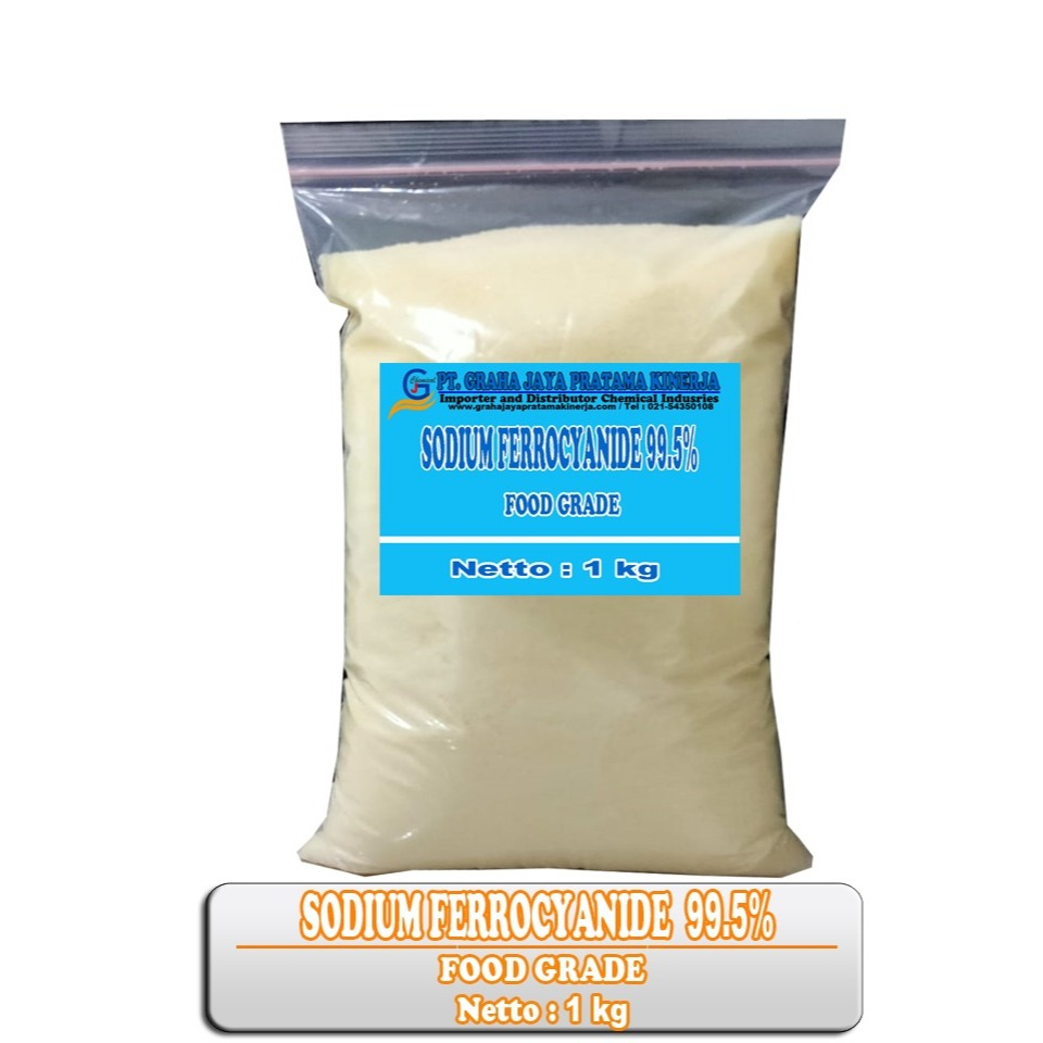 

Sodium Ferrocyanide Food Grade 99,5% Min - 1KG