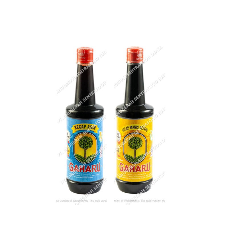 

Paket Hemat - Kecap Asin Gaharu 600ml & Kecap Manis Sedang Gaharu 600ml