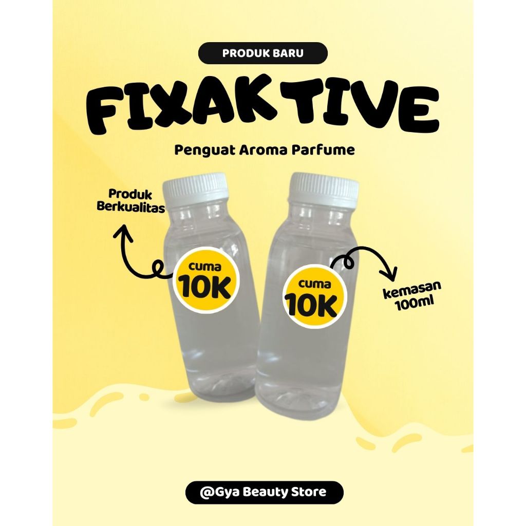 FIXATIVE MURNI {Penguat Aroma Parfume}