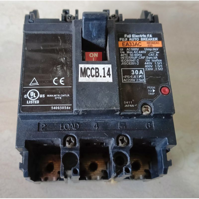 MCCB Breaker 30A Fuji Electric (2nd)
