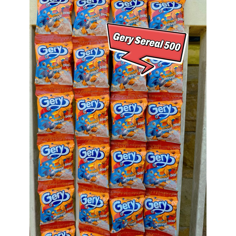 

( Renteng ) Gery Snack Sereal eceran 500 1 renteng isi 10pcs