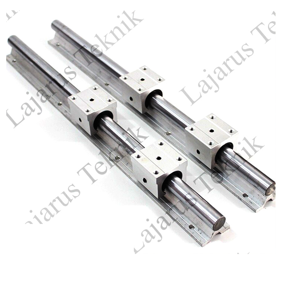 SBR30 . SBR 30 - 1000 mm Linear Rail 2pcs - SBR30UU . SBR 30 UU Linear Bearing 4pcs