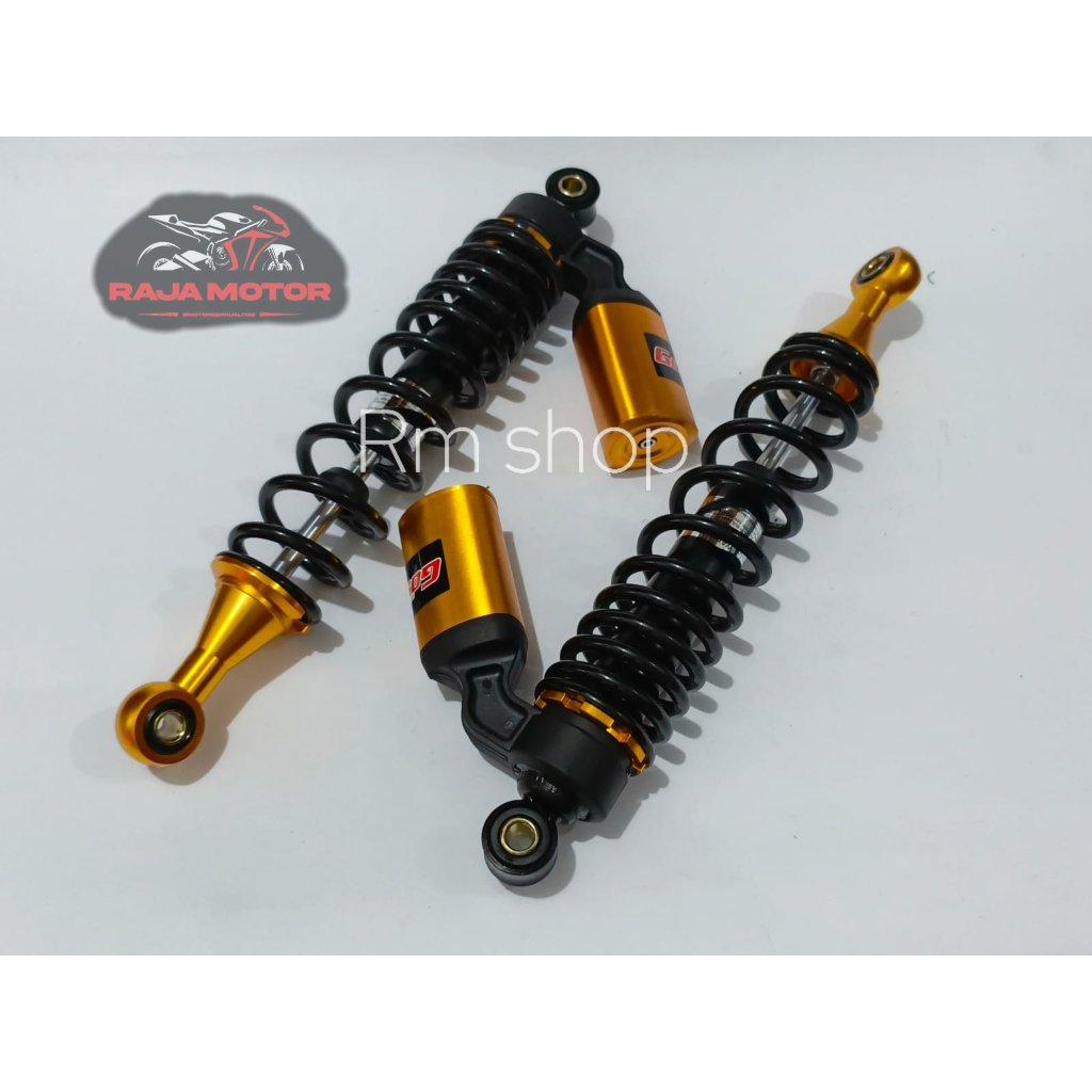 shockbreaker shock belakang tabung miring goyo ukuran 340mm shock belakang tabung suprax supra x125 