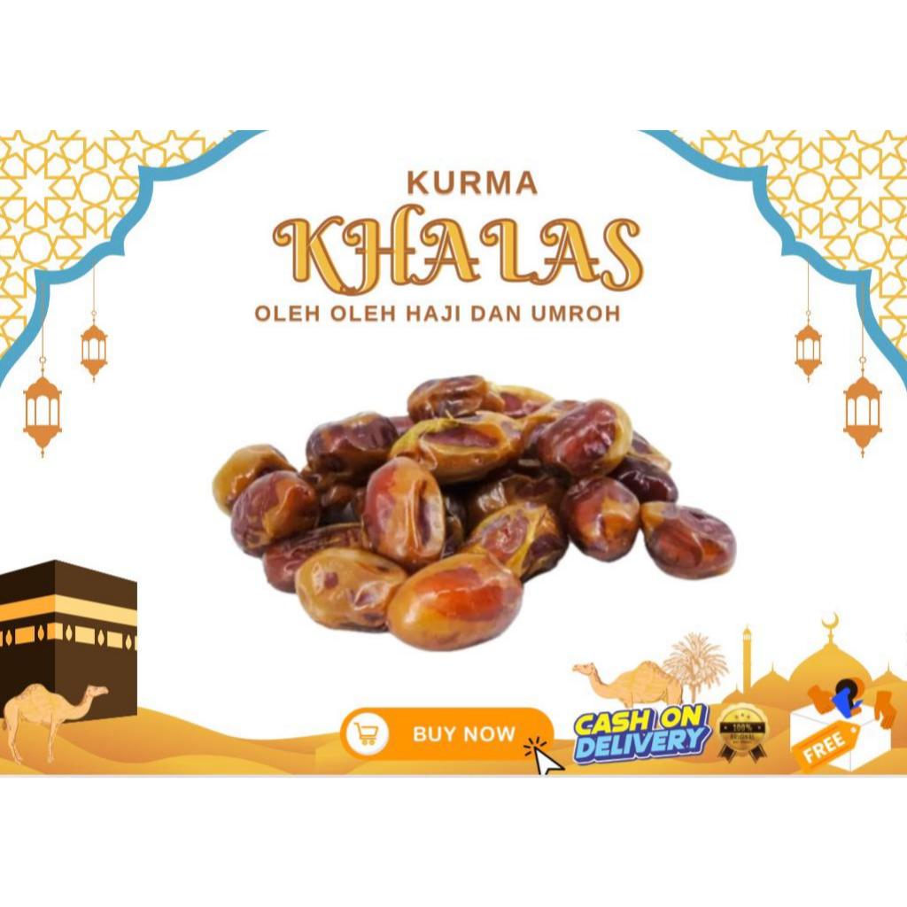 

Kurma Khalas /Kurma arab premium-1Okg | Oleh oleh haji dan umroh