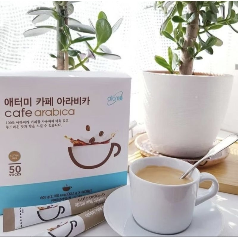 Atomy Kopi Arabica / Cafe Arabica / Coffee Arabica 3 in 1 (10sachets) / Ready Bisa Gosend