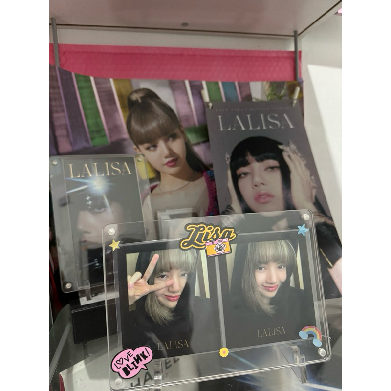 LISA LALISA BROADCAST SET PHOTOCARD