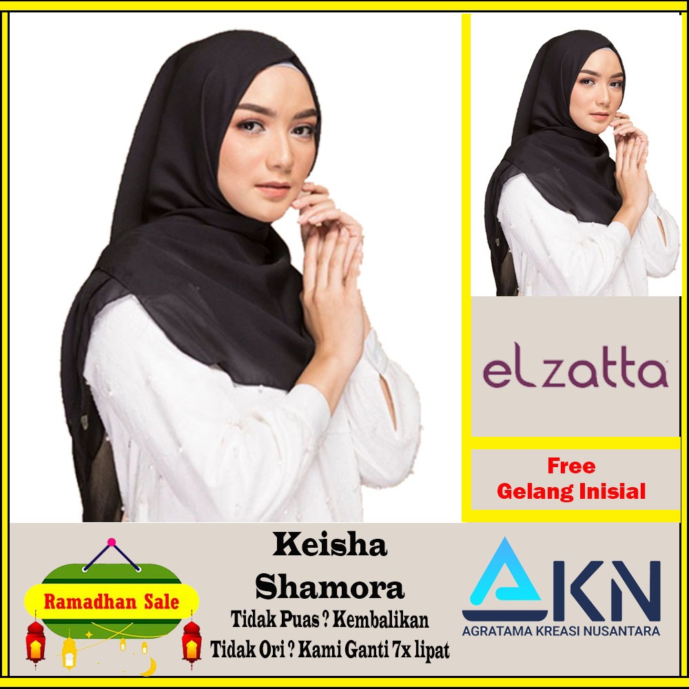 Elzatta Keisha Shamora Elzatta Hijab Segiempat