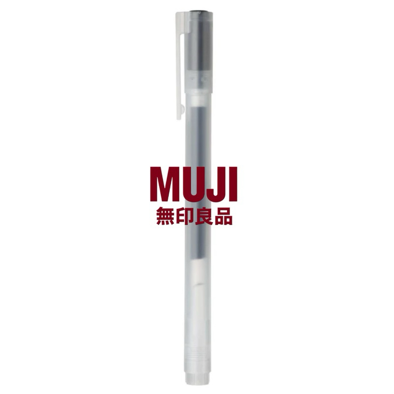 

[READY] MUJI Gel Ink Cap Ballpoint Pen