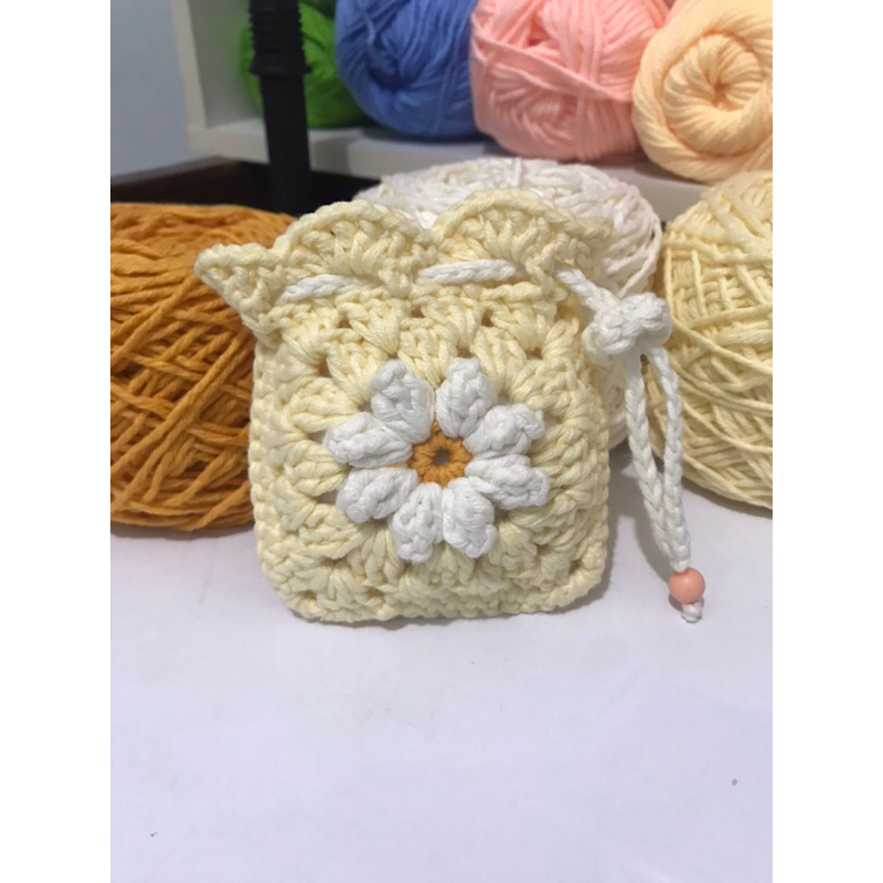 Pouch Serut Rajut | Pouch Rajut | Granny Pouch