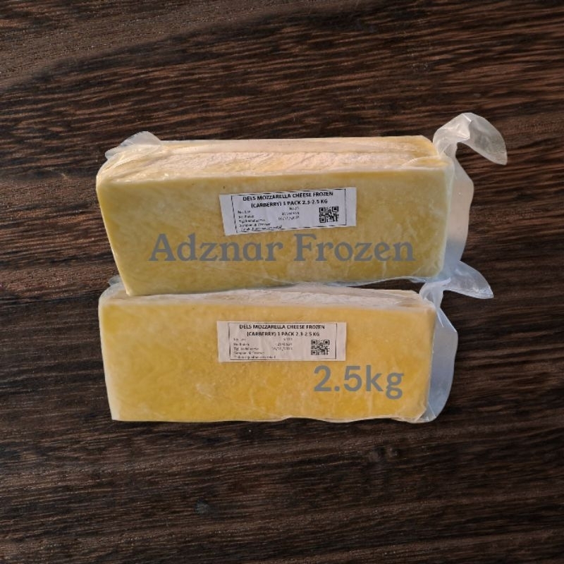 

keju mozzarella 2.3 - 2.5kg