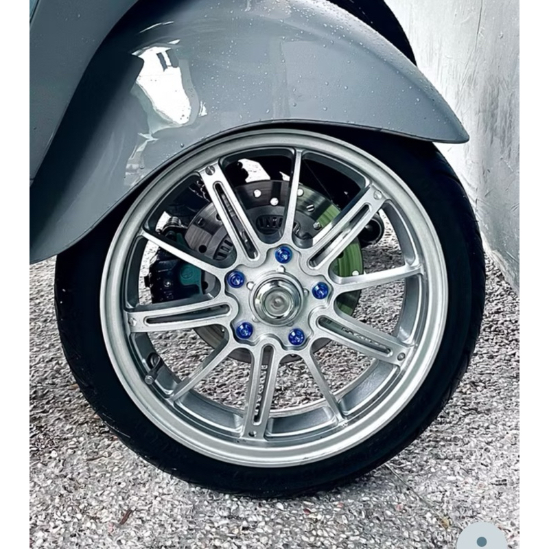 baut titanium velg depan vespa matic sprint primavera lx s