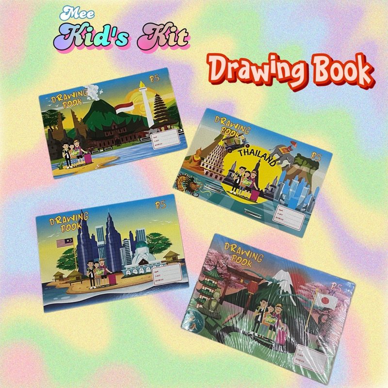 

[Kid’s Kit] DRAWING BOOK B5 (Buku Gambar)