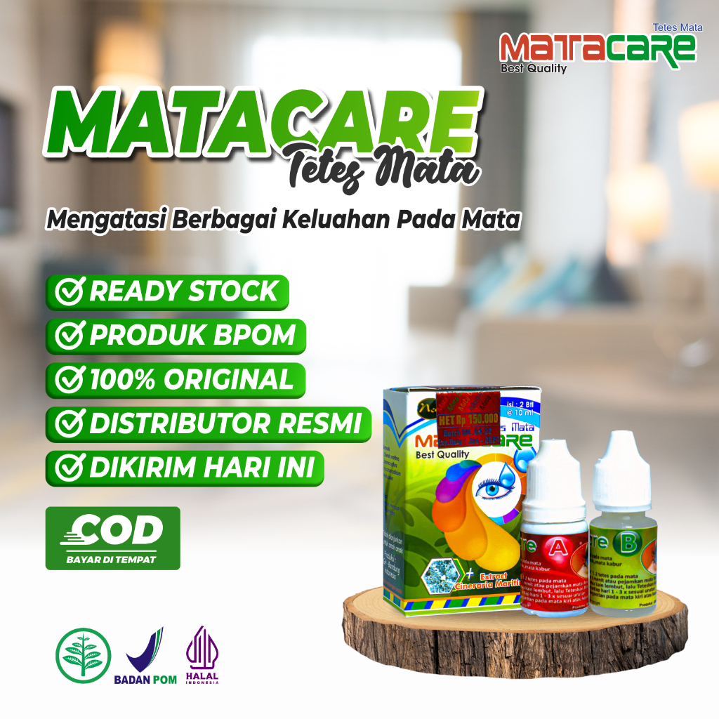 MATACARE TETES MATA ATASI MATA MINUS DAN SILINDER 2 Botol