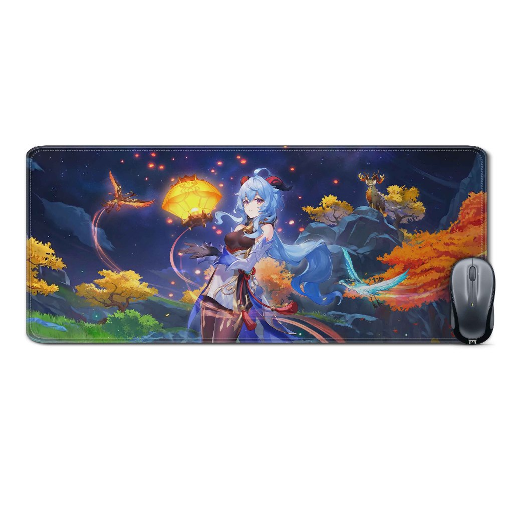 Deskmat mousepad extendedGANYU LATERN-GENSHIN IMPACTmaterial Rubber