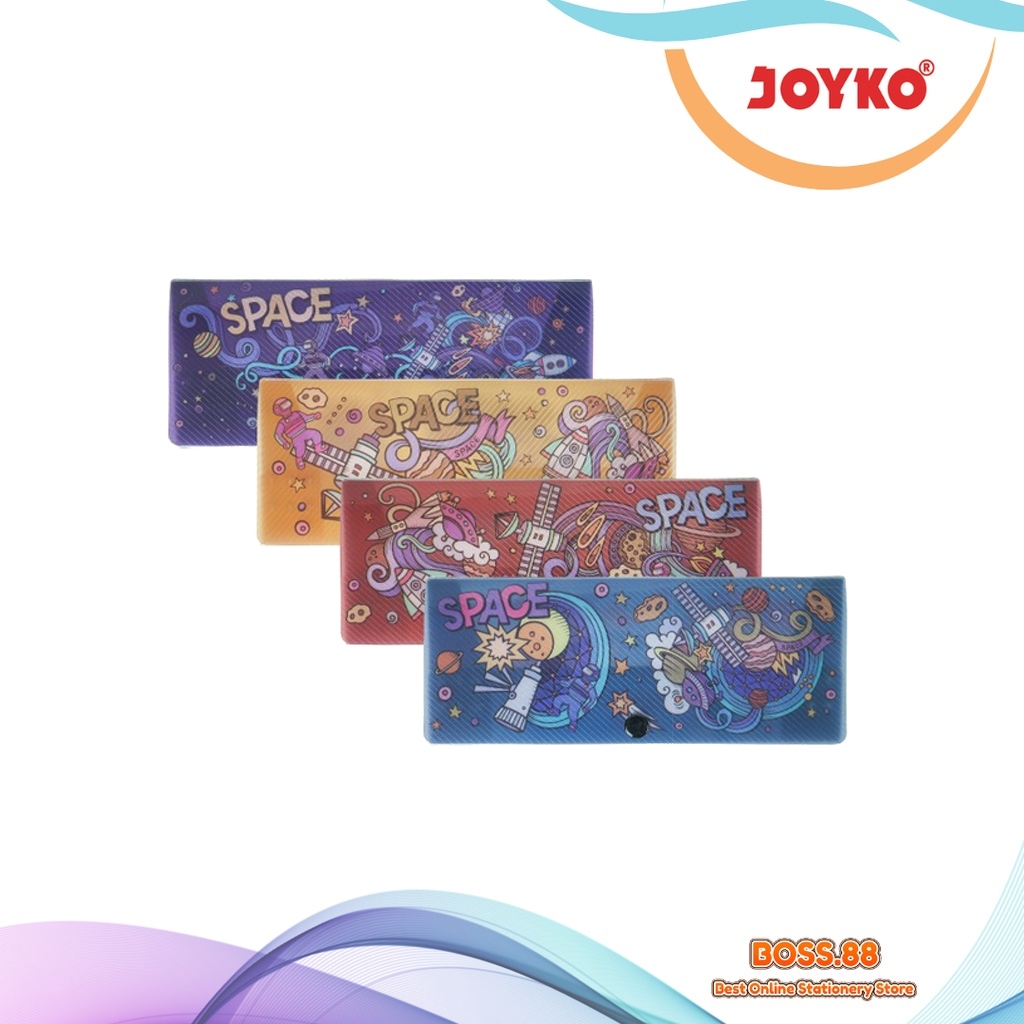 

PENCIL CASE / TEMPAT PENSIL PLASTIK JOYKO 0717 (1 PCS)