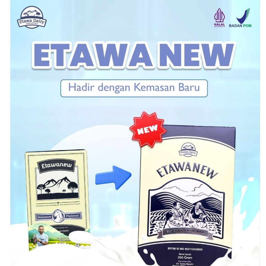 

Susu Etawanew 200gram - susu kambing etawa bubuk berkualitas