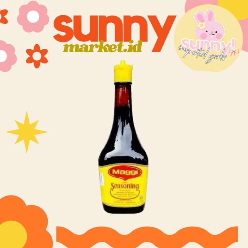 

SUNNYMARKET - KECAP MAGGIE MAGGI PENYEDAP RASA SEASONING IMPORT MALAYSIA 200 ML